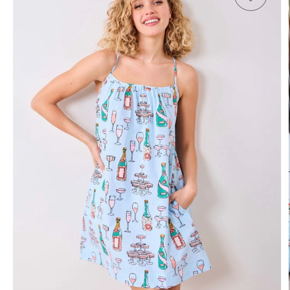 Pink super cute cotton dress  - printfresh - Picture 7 of 9